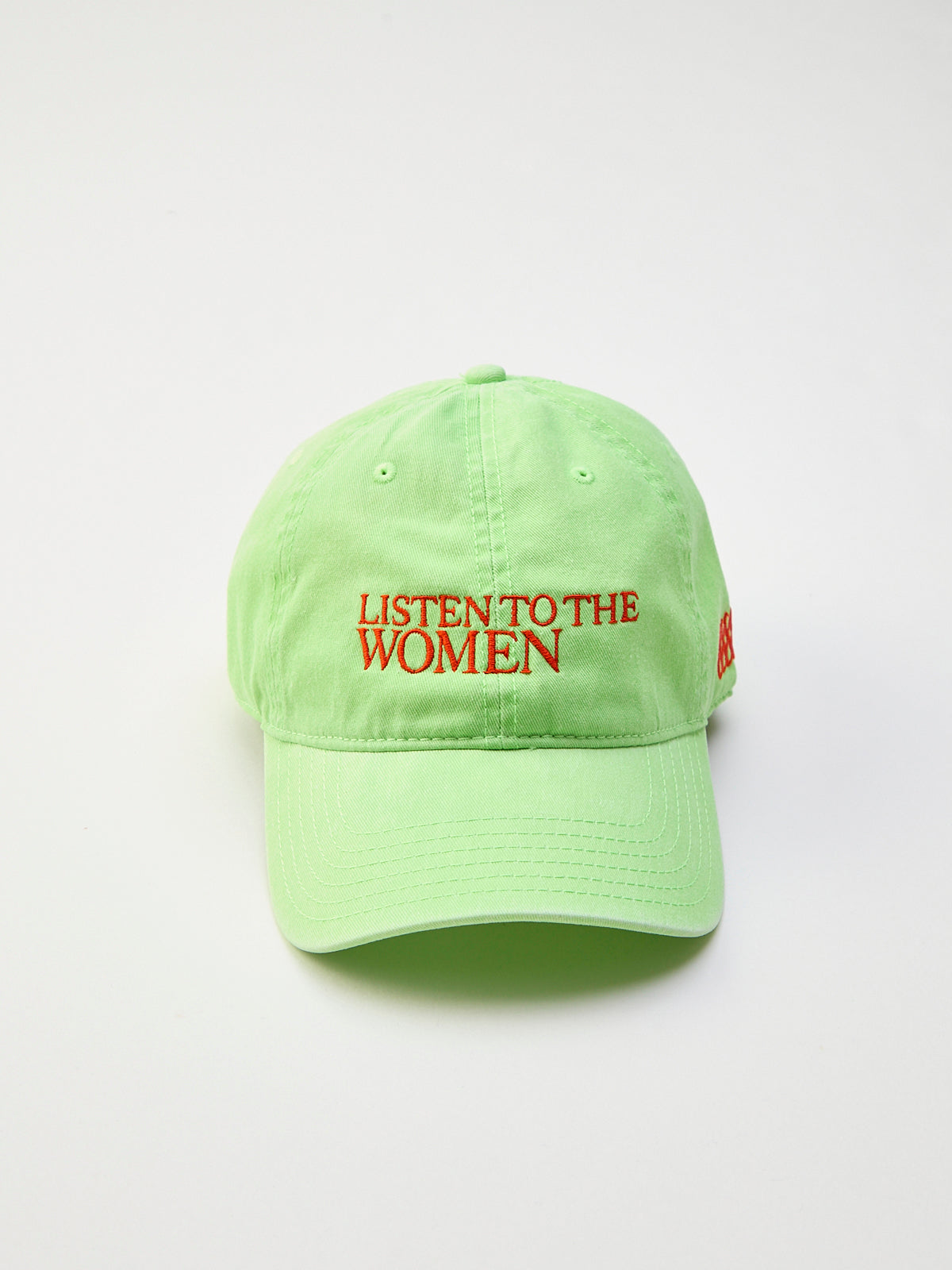 LISTEN TO THE WOMEN_Neon green